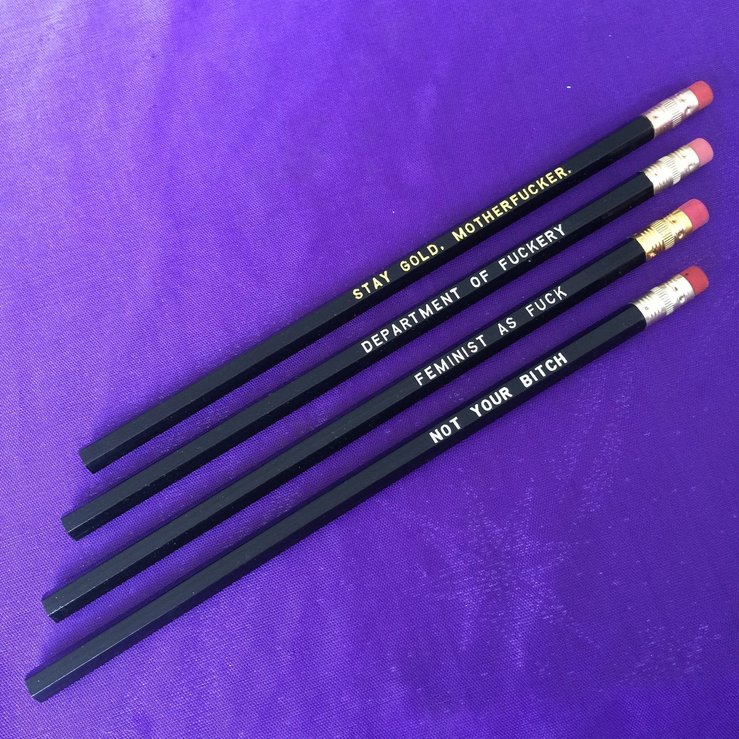 Sweary Pencils - Black