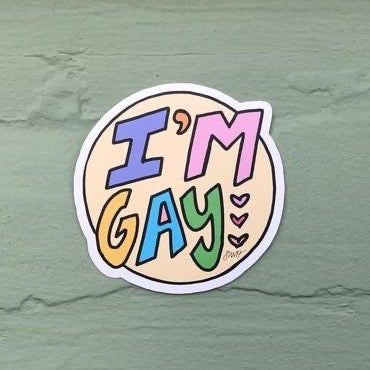 I'm Gay Sticker